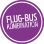 Flug Bus orange violet 170px