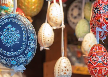 Traditioneller Ostermarkt in Laibach